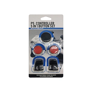 Game Joystick Extender Triggers Removable Thumbstick Button Kits Thumb Stick Grip Key Cap for PS5 Controller