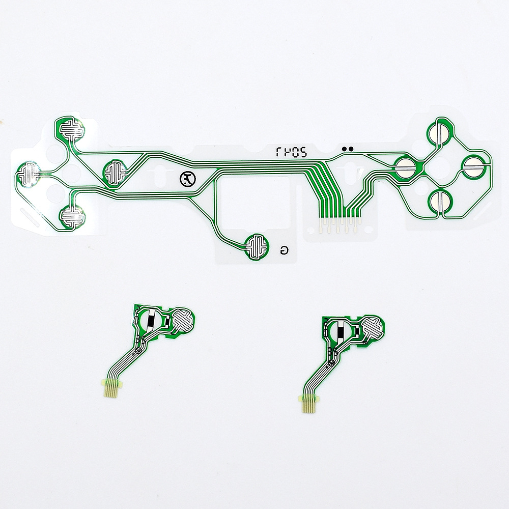 Cross Key Functional Film Buttons Ribbon Circuit Board for PS5 Controller Joystick Conductive Film Keypad Flex Cable PCB
