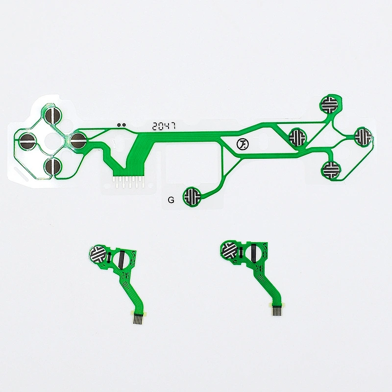Cross Key Functional Film Buttons Ribbon Circuit Board for PS5 Controller Joystick Conductive Film Keypad Flex Cable PCB