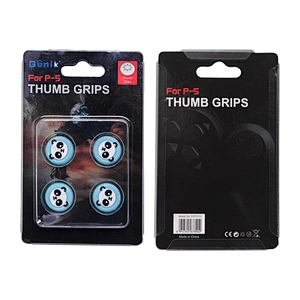 Cute Panda Custom Design For PS5 For PS4 Silicone Thumb Stick Grip Kits Analog Covers Joystick Button Protector For Game Pad