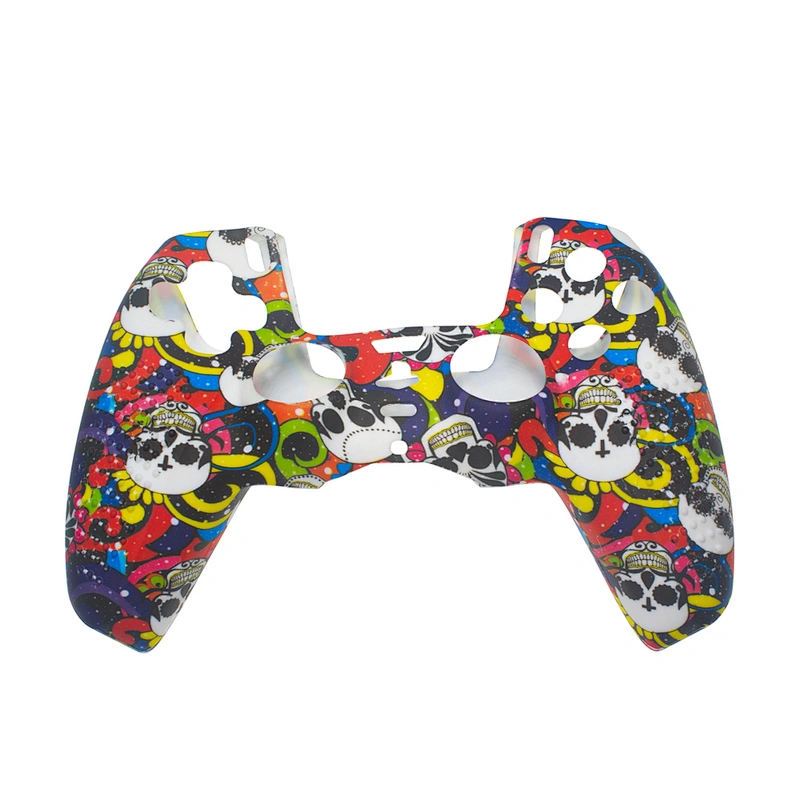 Manufacturer For PS5 Customized Silicone Case Front Back Side Smooth Silicone Case Grips Silicone Case For PS5 Controller