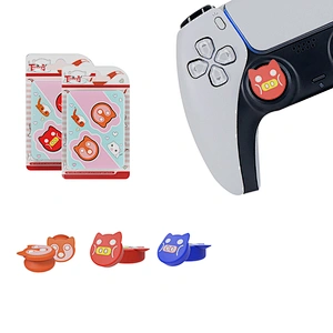 Custom Cartoon Pig Design Cute Thumb Grip Soft Silicone 3D Analog Joystick Cover for PS5 for Xbox Series