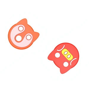 Custom Cartoon Pig Design Cute Thumb Grip Soft Silicone 3D Analog Joystick Cover for PS5 for Xbox Series