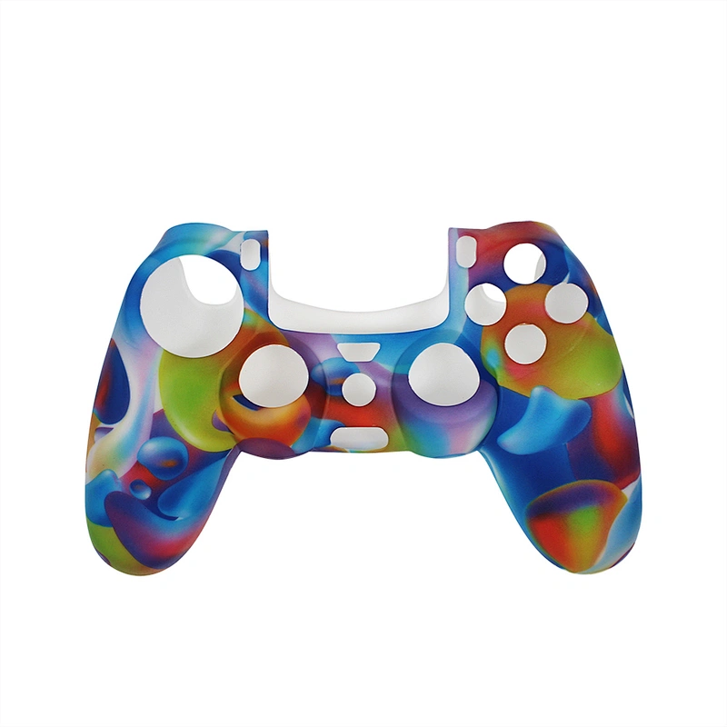 2023 Top Sale Custom Protections For PS4 Wireless Controller Sleeve Rubber Gel Soft Touch Silicone Case For Play Station 4