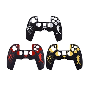 Wireless Controller Customized Laser Printing Silicone Case Cover Protect Silicone Skin Case for PS5