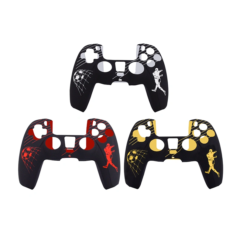Wireless Controller Customized Laser Printing Silicone Case Cover Protect Silicone Skin Case for PS5