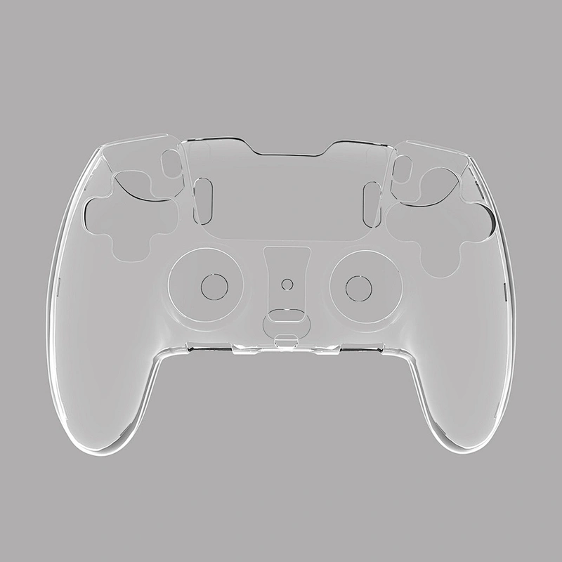 Anti-Scratch Crystal Case Protective Case Hard Shell Joystick Protector Dust Resistant For PS5 Edge Crystal Protective Case