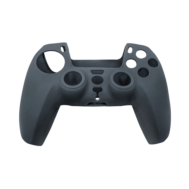 Soft Rubber Case For PS5 Wireless Controller Blue Pure Series Anti Slip Silicone Cover Skin For PS5 Controller