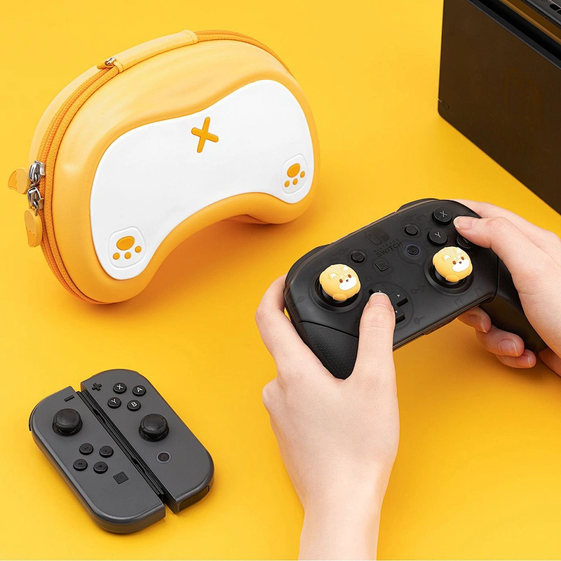 Yellow Color For PS5 Corgi handle bag Customized Logo Portable Waterproof Protective Bag For PS4 Game Pad