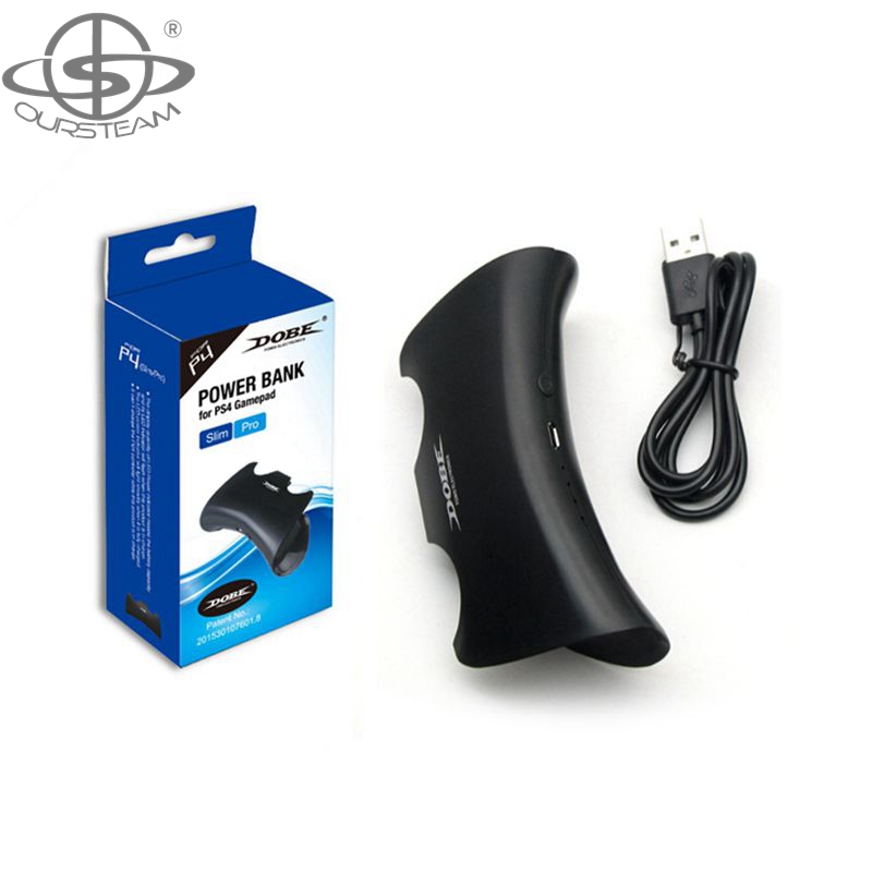 2000mAh Rechargeable Power Bank for PS4 Pro Wireless Controller Battery Pack