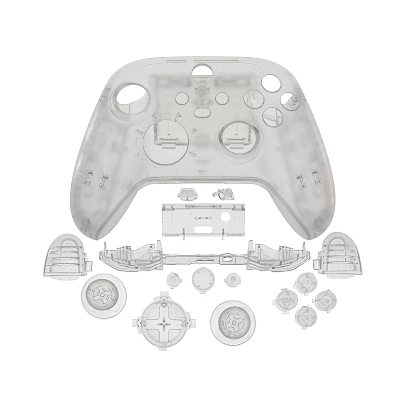 Game Controllers Joysticks Replacement Back Shell For Xbox Series X S Matte Replace Side Grips Battery Cover Microsoft S