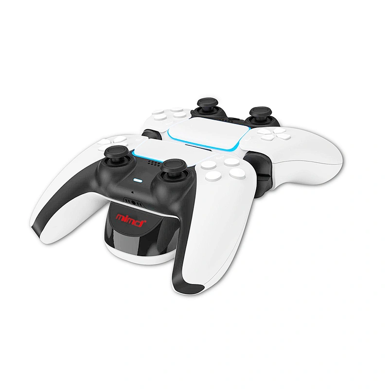 Wireless Gamepad Charging Station Charger Stand Dock 4 in 1 Charger Dock Station for PS5 Controller