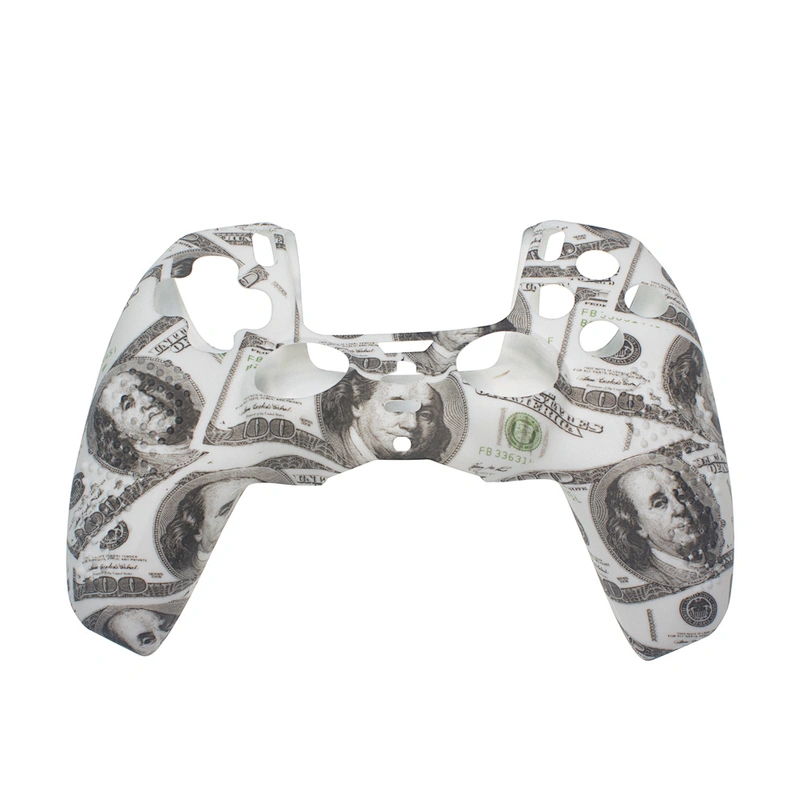 Manufacturer For PS5 Customized Silicone Case Front Back Side Smooth Silicone Case Grips Silicone Case For PS5 Controller