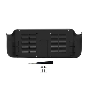 Case For Steam Deck Game Console Soft Protective Shell Accessories TPU Case Shockproof Anti-drop Back Cover with Stand Base