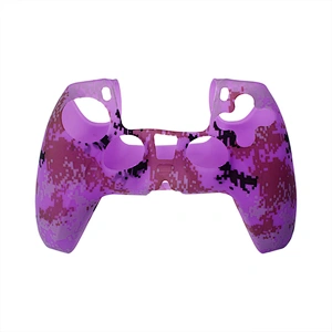 Manufacturer Game Protection Customized Anti Scratch Silicone Case For PS5 Wireless Controller Non Slip Protective Cases