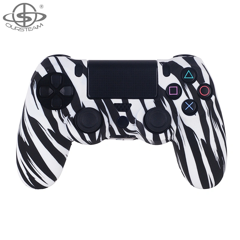 Camo Silicone Rubber Skin Case Cover Grip for Playstation 4 PS4 Pro Controller