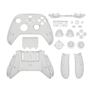 Game Controllers Joysticks Replacement Back Shell For Xbox Series X S Matte Replace Side Grips Battery Cover Microsoft S