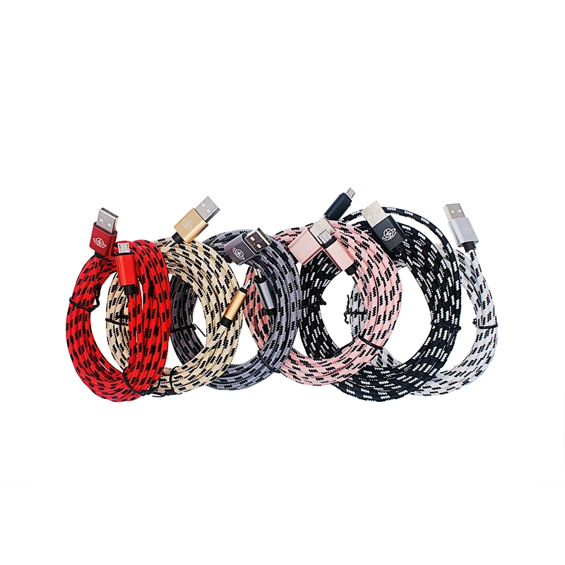 Durable Customized Portable 3M Muti-color Type C USB Data Charging Cable V 1.0 For PS4 For Xbox One Good Charging Accessories