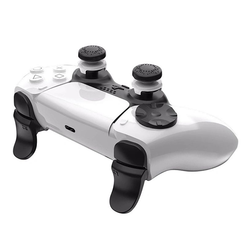 Game Joystick Extender Triggers Removable Thumbstick Button Kits Thumb Stick Grip Key Cap for PS5 Controller