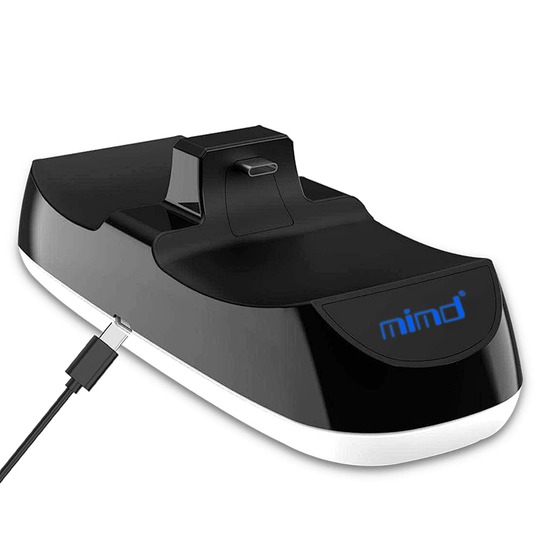 Wireless Gamepad Charging Station Charger Stand Dock 4 in 1 Charger Dock Station for PS5 Controller