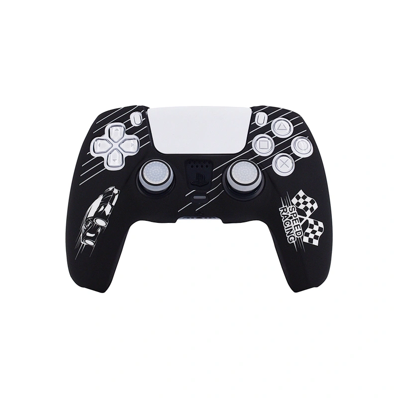 Wireless Controller Customized Laser Printing Silicone Case Cover Protect Silicone Skin Case for PS5