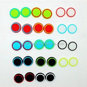 Rubber Thumbstick Grips Silicone Caps Cover for PS4 Controller Rocker