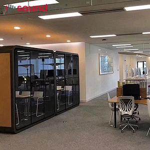 professional acoustic phone booth office meeting furniture booth pod