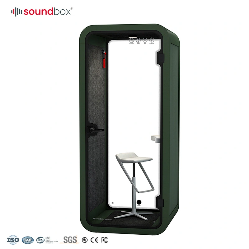 Open space soundproof office interpreter privacy booth