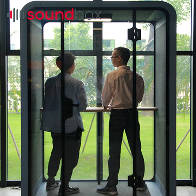 movable office fireproof meeting acoustic silence phone booth