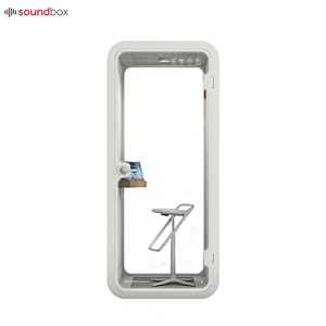 China supplier acoustic soundproof indoor phone booth
