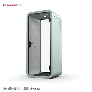 Open space soundproof office interpreter privacy booth