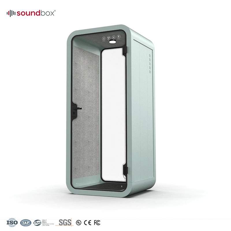 Open space soundproof office interpreter privacy booth