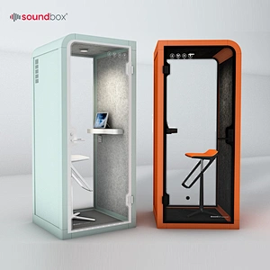 China supplier acoustic soundproof indoor phone booth