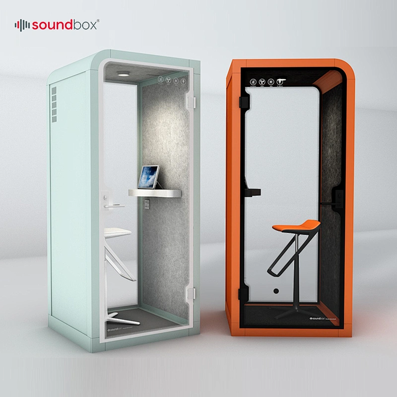 China supplier acoustic soundproof indoor phone booth