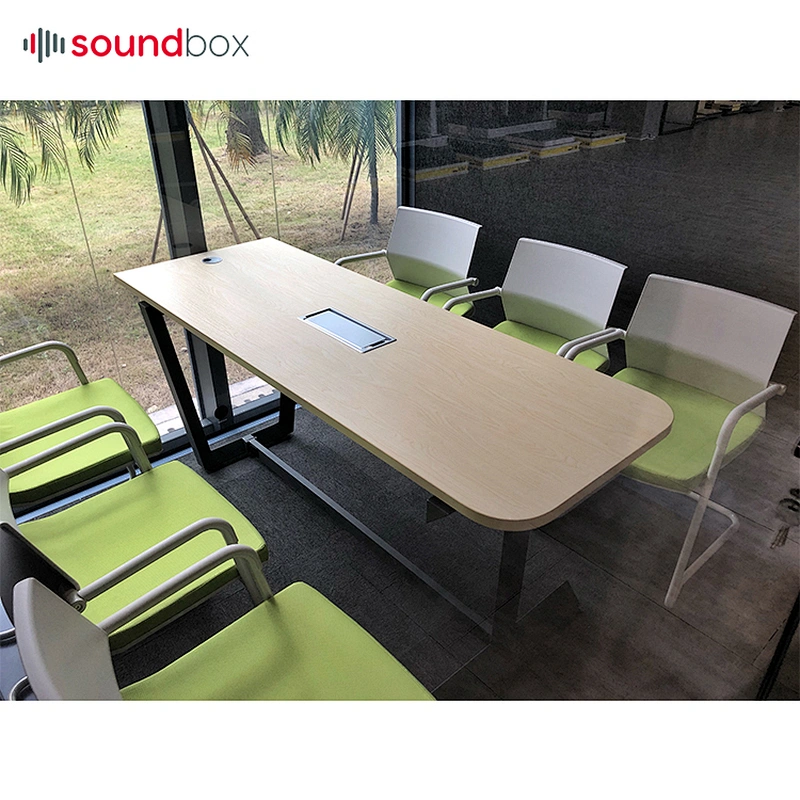 Movable silence sound proof acoustic booth for office meeting