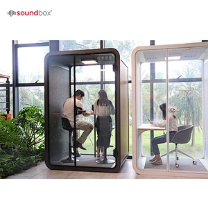 Single person office isolation soundproof office work pod