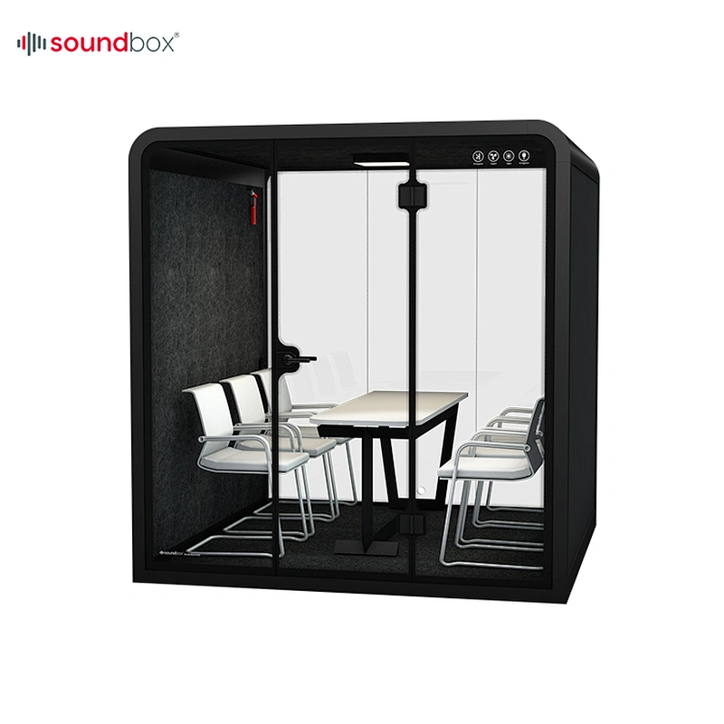 Movable silence sound proof acoustic booth for office meeting