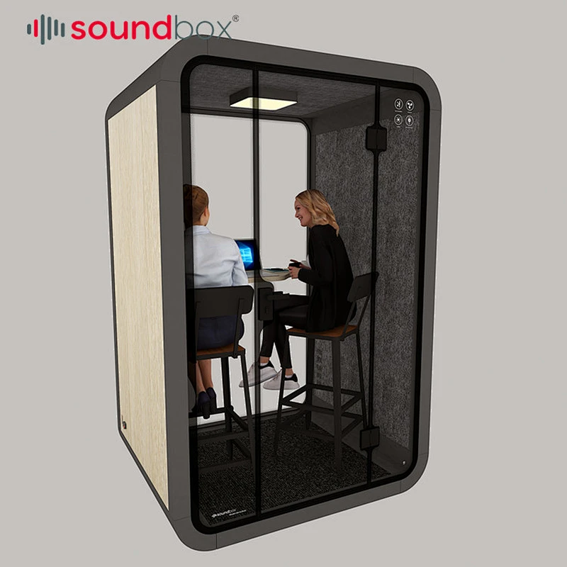 1.236*1.5*2.3m sound absorbing booth/soundproof booth pod