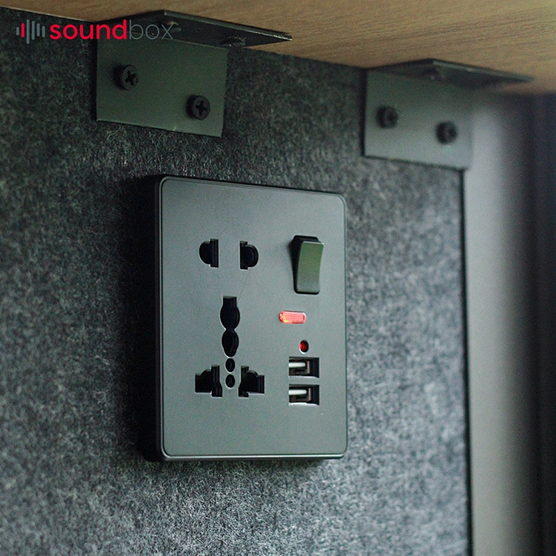 Soundbox guangzhou office acoustic factory meeting phone booth