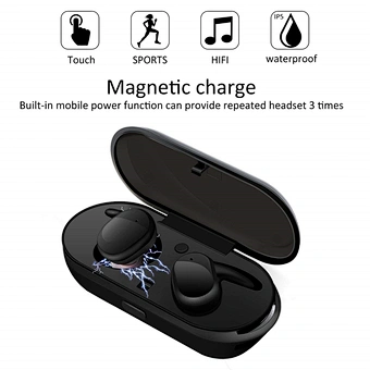 cheapest Shenzhen wireless earphones BT v5.0 y30 tws earbuds