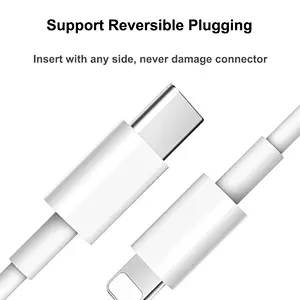 20W fast charging 1M Type C to Lighting Cable for iPhone 12 pro max mini