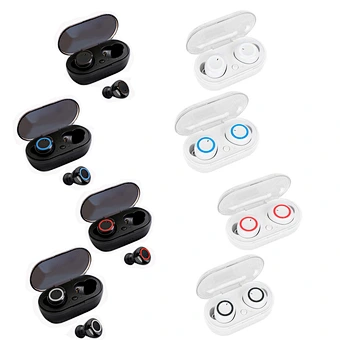 colored bass TWS wireless earphone mini magnetic earbuds