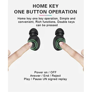 TWS mipods headset earphone earbuds Wireless Headphones sports A6s Earbud