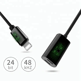 2 In 1 dual Light-ning jack audio Splitter Cable music call Phone Charging Adapter
