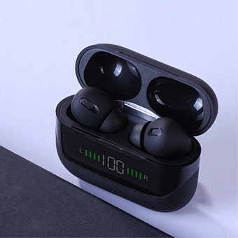 Bt 5.0 Wireless Headset Ipx-5 Waterproof Earphone Headphones With Led Display Earbuds