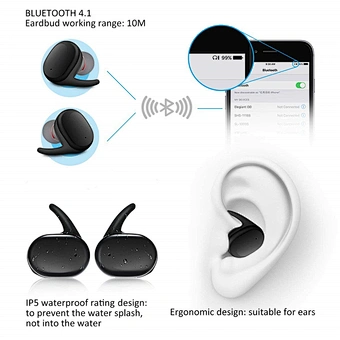 cheapest Shenzhen wireless earphones BT v5.0 y30 tws earbuds
