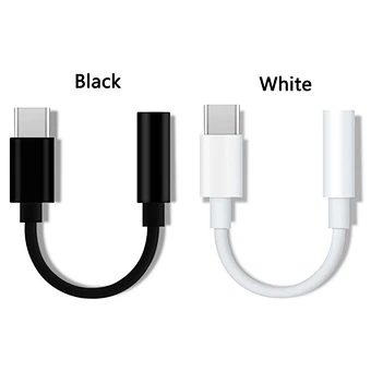 2019 quality type c to 3.5mm audio adapter headphone jack adapter for xiaomi