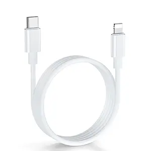 For iphone PD Usb Date Cable High Quality 1M PD 18W Fast Charing Cable for Lighting to USB-C Type-c cable