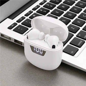 2021 Amazon Top Seller Wireless Earphone OEM/ODM New Product 5.0 TWS Earbuds LED Display Power Bank Headset Microphone Earphone
