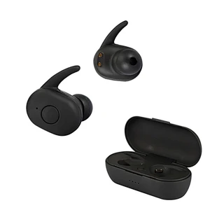 cheap sports earphone running wireless headset TWS magnetic earbuds